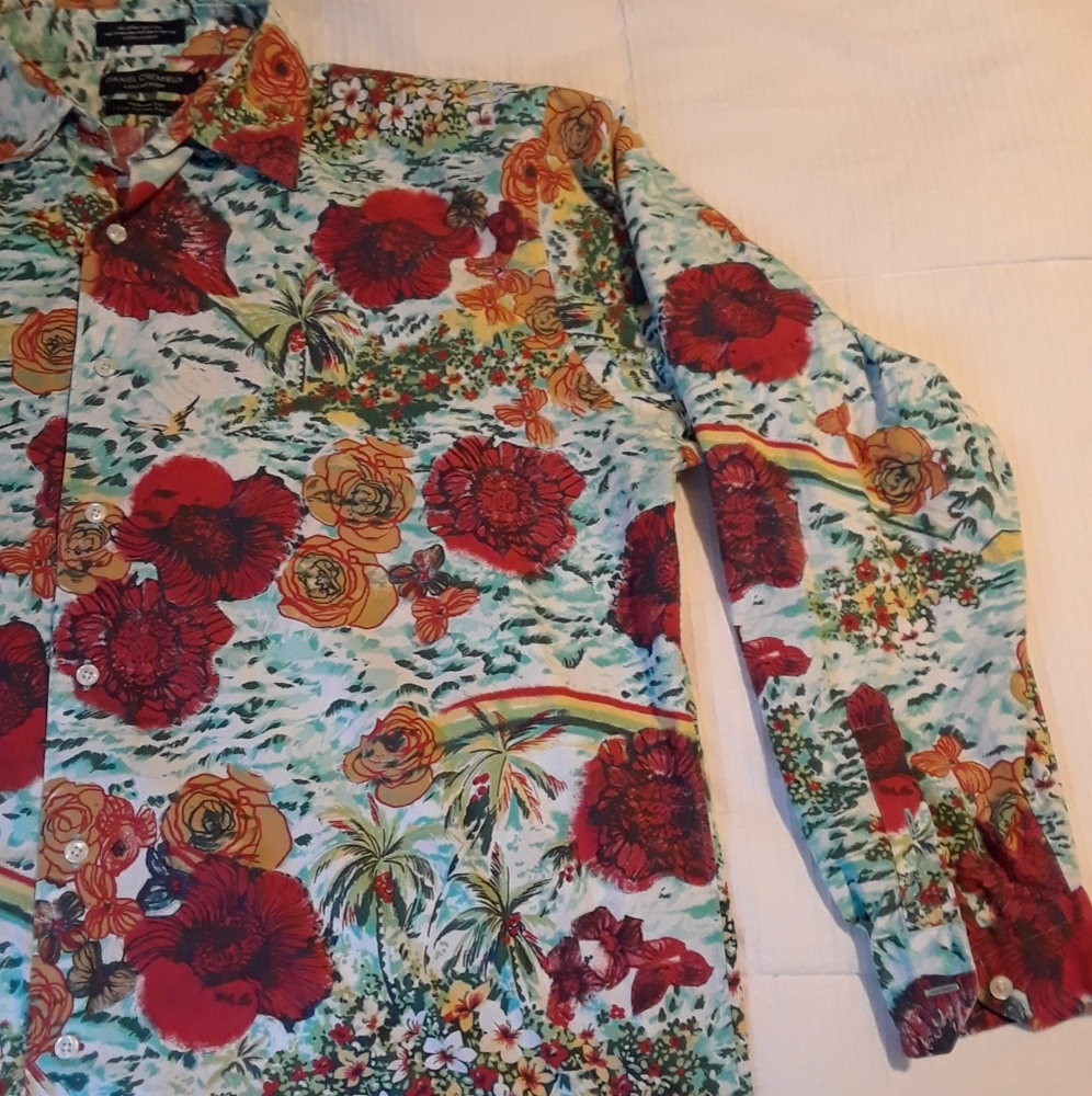 Vintage Floral Shirt Michael Cremieux